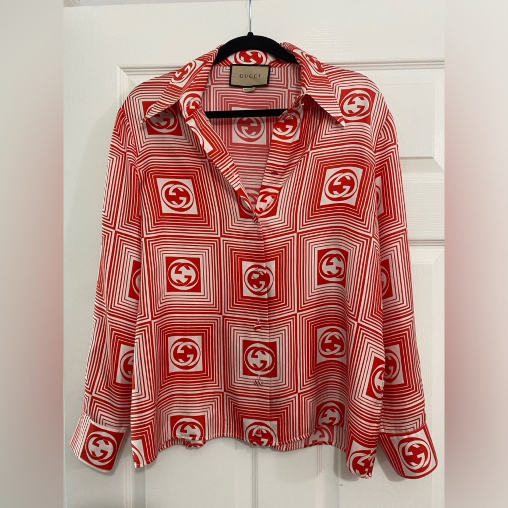 Gucci Silk Top
